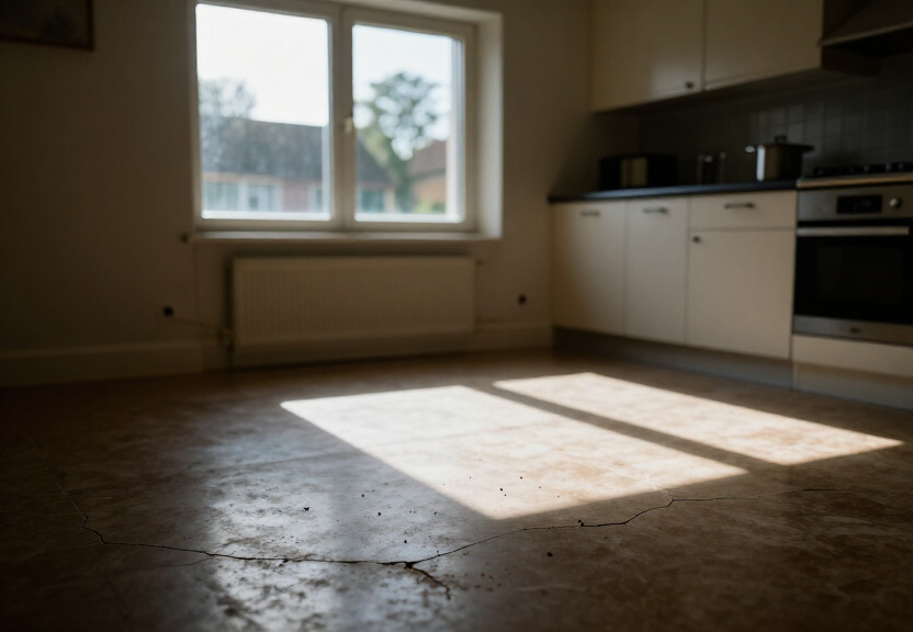 Kitchen counter infested with ants in Parramatta home